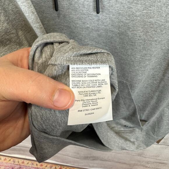 & Lore Men's Gray Adventure Outdoor Hooded Pullover Shirt Size XXL - Picture 8 of 11